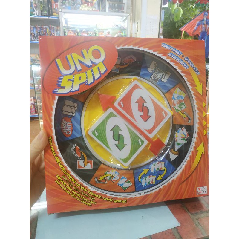 Trò chơi Board Game Uno Spin vui nhộn