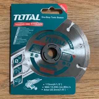 ĐĨA CẮT GẠCH KHÔ TOTAL TAC2111153