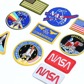 1 Miếng Dán Ủi Quần Áo Hình Nasa