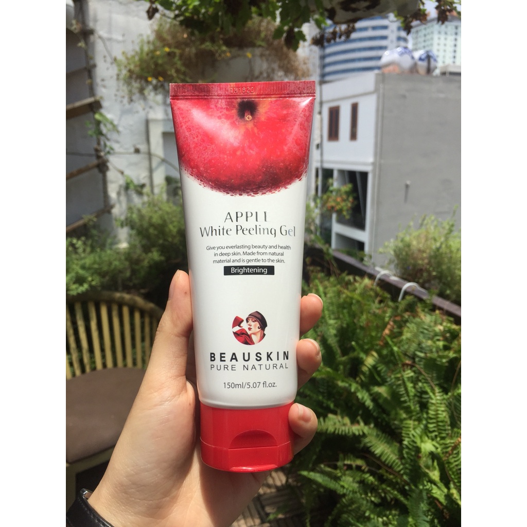 Gel tẩy tế bào chết hương táo BEAUSKIN Apple White Peeling Gel 150ml