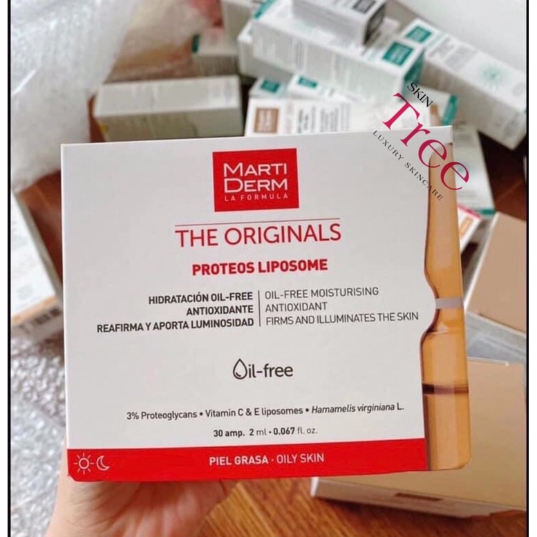 Ampoule Chống Oxy Hoá, Phục Hồi, Điều Tiết Bã Nhờn - MartiDerm The Originals Proteos Liposome | BigBuy360 - bigbuy360.vn