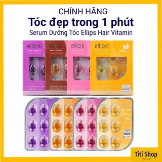 Serum Dưỡng Tóc Ellips Hair Vitamin Indonesia - vỉ 6 viên