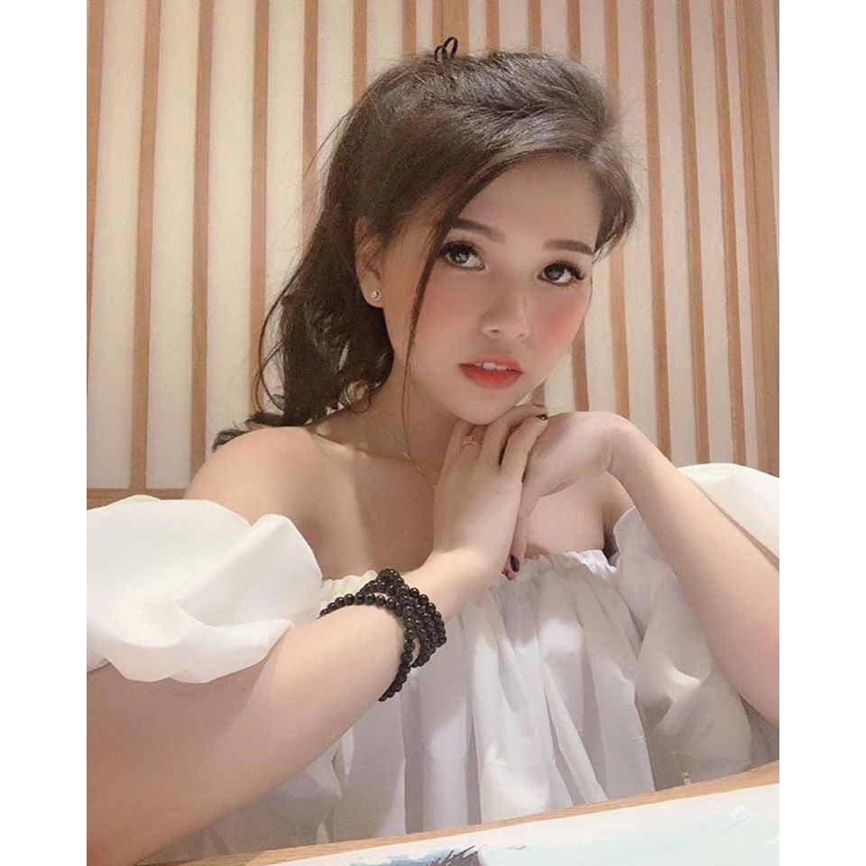 Váy bèo trễ vai tay bồng | BigBuy360 - bigbuy360.vn