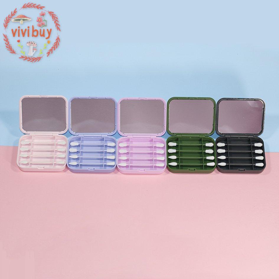 Hộp tăm bông cotton trang điểm có thể tái sử dụng kèm hộp đựng
 | BigBuy360 - bigbuy360.vn