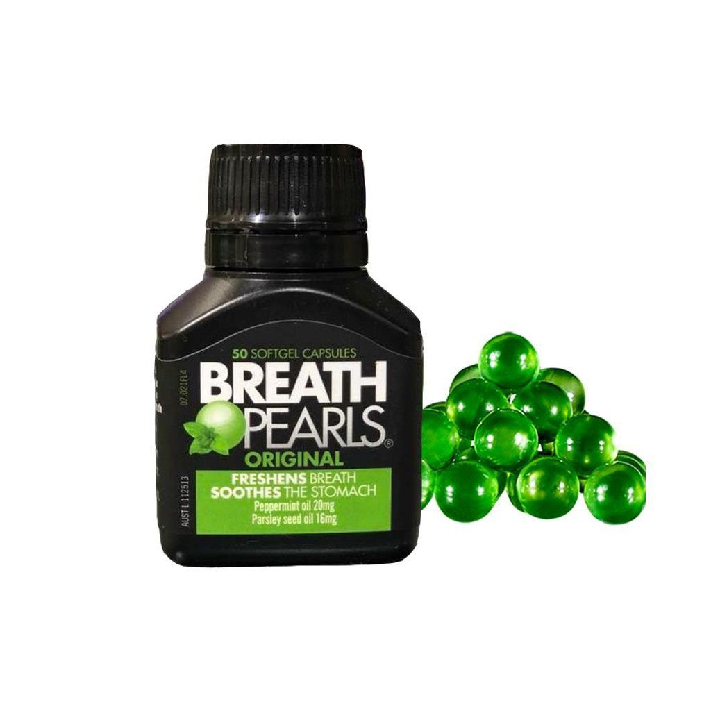 Kẹo thơm miệng Breath Pearl Úc 𝐍𝐄𝐖mẫu mới 2021