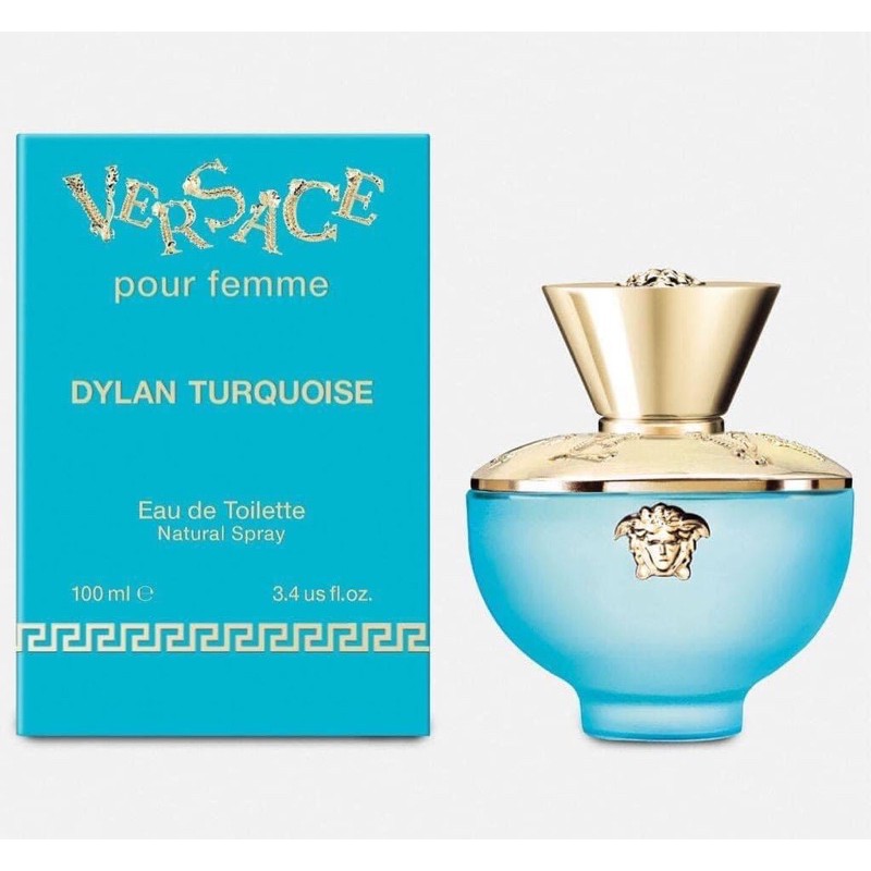 NƯỚC HOA VERSACE DYLAN TURQUOISE POUR FEMME RDT 100ml