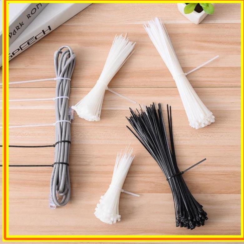 100 Sợi Dây Rút Nhựa Kích Thước 150mm - K36