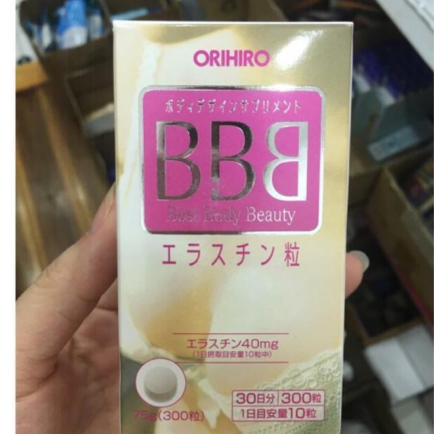 BBB (BEST BEAUTY BODY - ORIHIRO BB) - VIÊN UỐNG NỞ NGỰC SĂN CHẮC CHO PHÁI ĐẸP Nhật bản date 2021