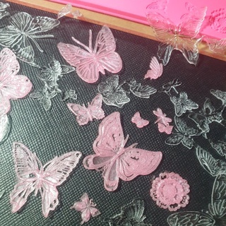 Khuôn đắp vân móng 3d 🦋🦋🦋🦋