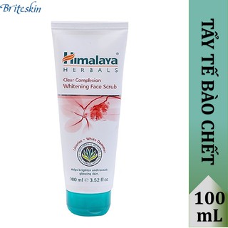 Kem Tẩy Da Chết Và Làm Trắng Da Himalaya Herbals Clear Complexion Whitening Face Scrub 100ml