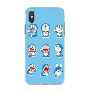 Ốp Lưng iPhone X 6 6s 6Plus 6s Plus 7 7Plus 8 8Plus 5 5s SE TPU mềm Case Doraemon