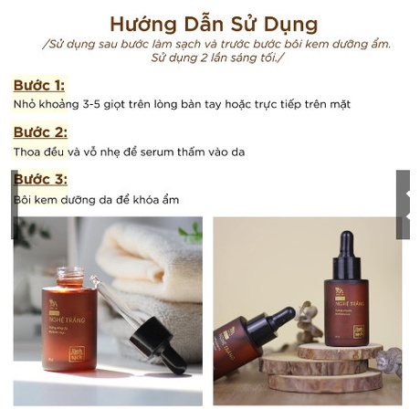 Serum Nghệ Trắng CoCocherry Mộc an