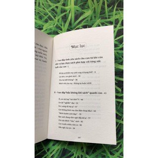 Dạy Con Yêu Sách, Gieo Mầm Tính Cách
