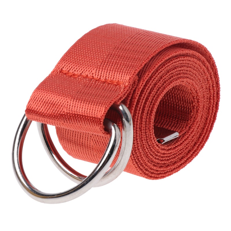 Thắt Lưng Vải Canvas Màu Sắc Ngọt Ngào Thời Trang Cho Nam Nữ