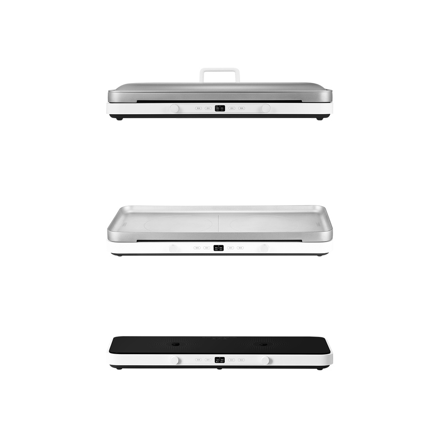 [CHÍNH HÃNG] Bếp từ đôi Xiaomi Mijia MDCLD01ACM thông minh kết nối App Mihome. Tặng kèm khay nướng cỡ lớn [TIME_MART ]