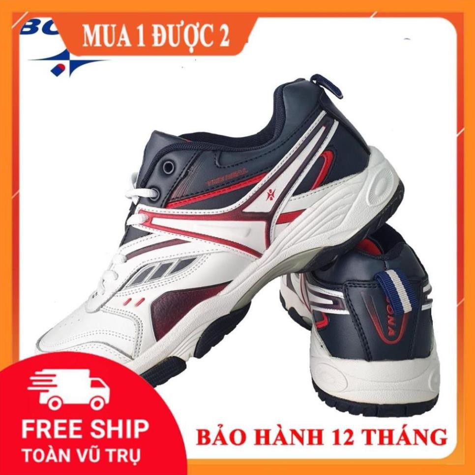 [ Freeship] [Đại Sale] Giày Tennis BONA chính hãng mẫu mới 2020 màu trắng đỏ 2020 L ; ⁸ :; ` ; * ' ! . ' ྆ " "