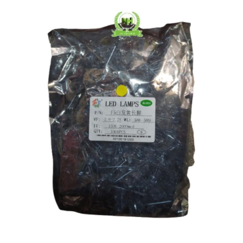 Gói 1000C LED Trong phi 5 Đủ Màu 2.0-3.2V DC Loại Tốt