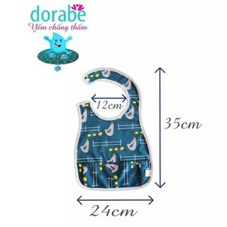 Túi đựng chống thấm Dorabe cao cấp tiện lợi cho mẹ và bé.