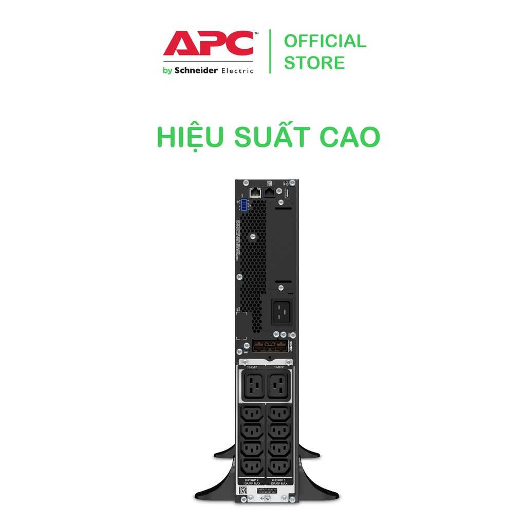 Bộ lưu điện thông minh APC by Schneider Electric Smart-UPS SRT3000XLI 3000VA 230V