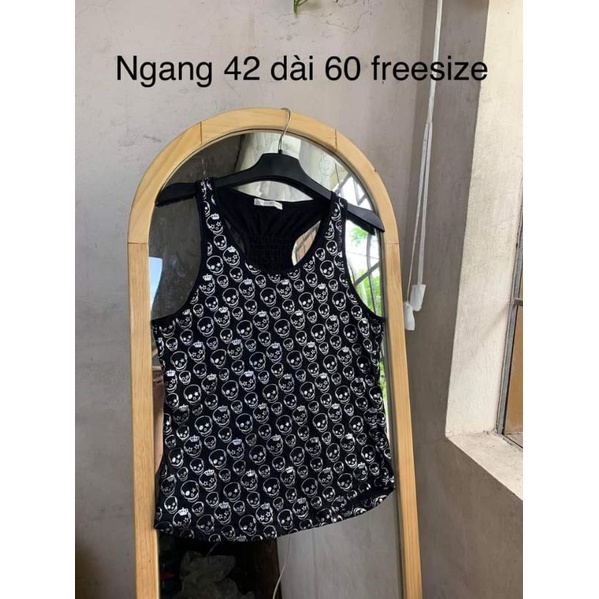 Áo hai dây 2hand đồ si vintage y2k