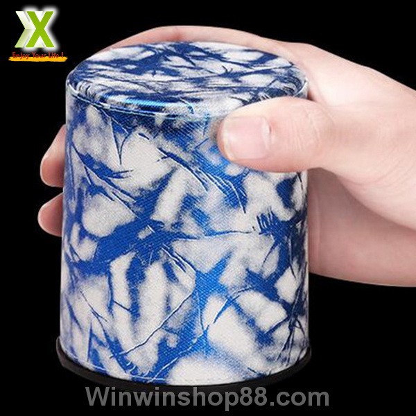 Lắc xí ngầu sang trọng dùng cho quán bar, karaoke tặng  kèm 5 viên xí ngầu V.2 - Winz.vn