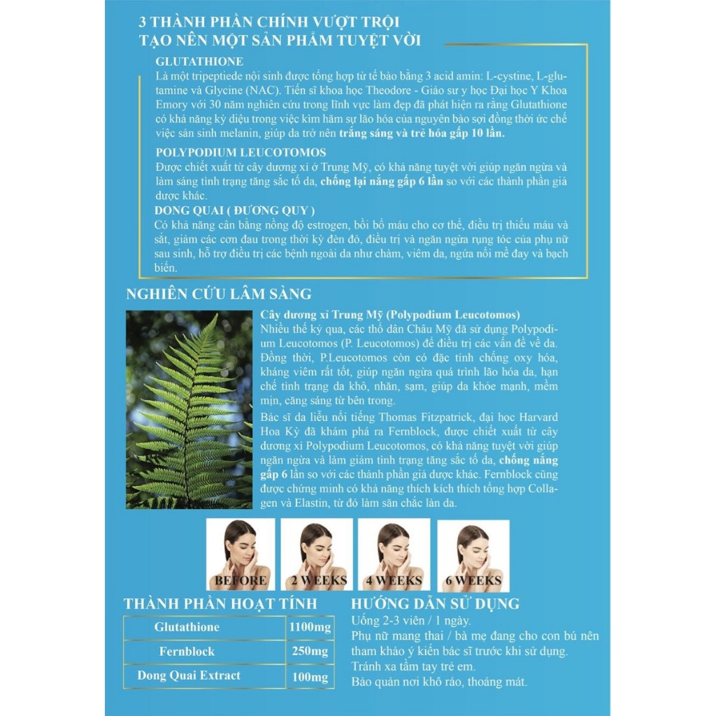 Viên uống Miracle ❤️ Viên uống chống nắng, sáng da hỗ trợ điều trị nám 60 viên | BigBuy360 - bigbuy360.vn