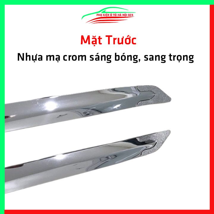Bộ ốp nẹp sườn Morning 2012-2022 mạ crom trang trí làm đẹp xe