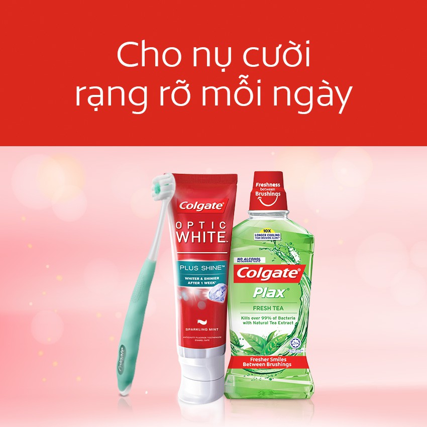 Bộ đôi bàn chải Colgate Cushion Clean công nghệ tạo bọt kem siêu mịn