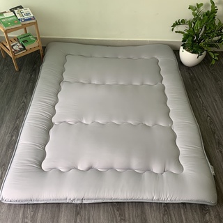 Đệm trải sàn, topper nệm bông gòn xuất nhật size 1m x 2m, 1m4 x 2m, 1m6 x 2m