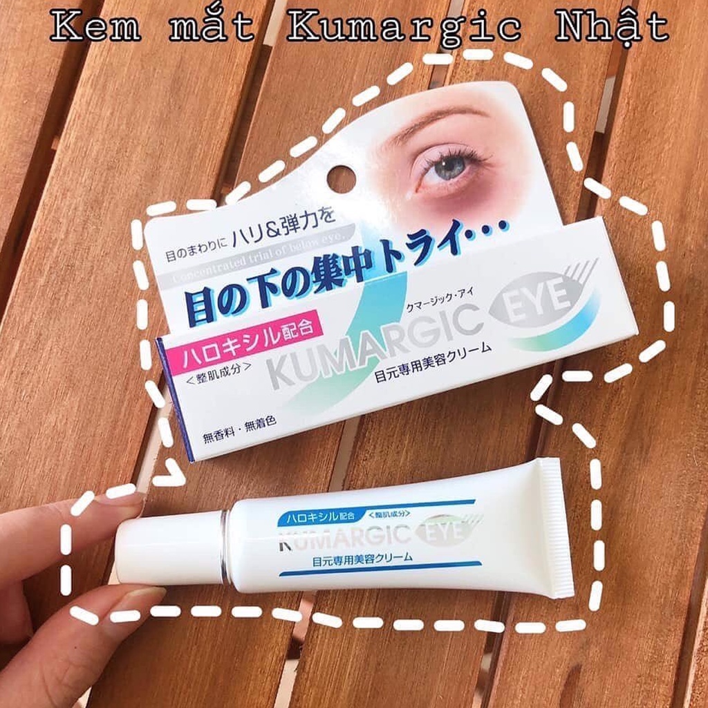 Kem Dưỡng Giảm Quầng Thâm Mắt Kumargic Eye Nhật Bản 20g