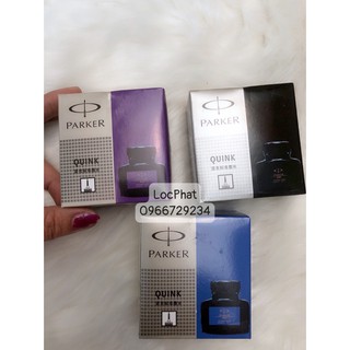 MỰC PARKER LỌ 57ML XANH TÍM ĐEN LOẠI XỊN