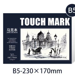 Sổ vẽ marker B5 A5 - chuyên dụng cho Touchliit
