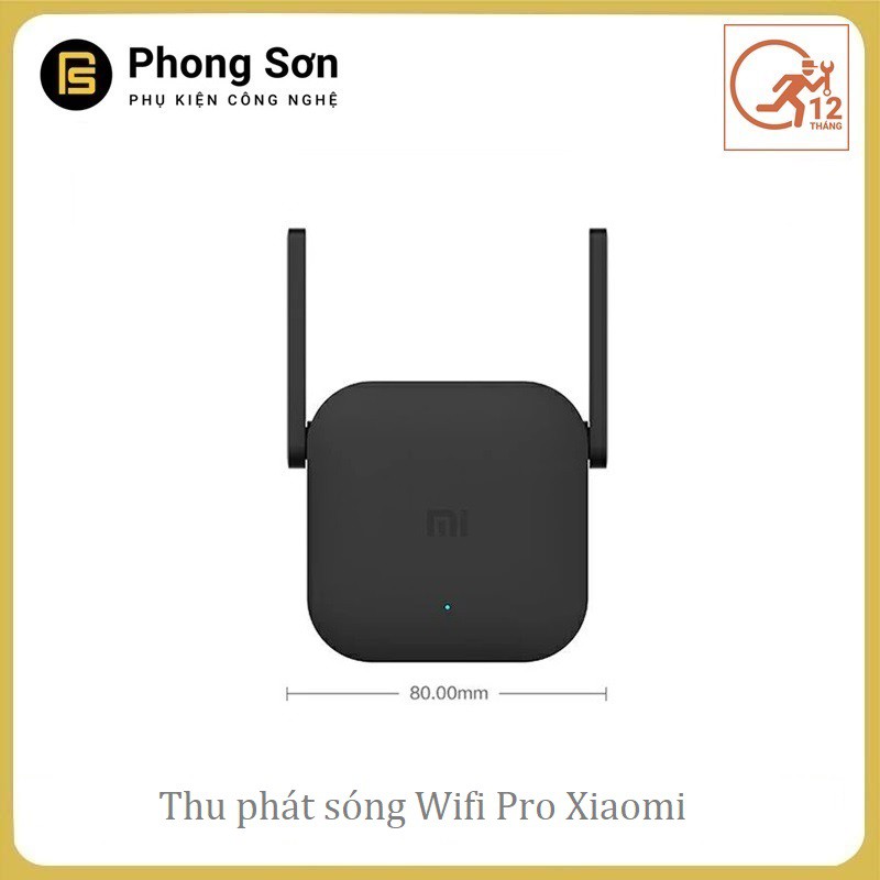 Kích sóng wifi Xiaomi Repeater Pro, phiên bản quốc tế 300Mbps -BH 12 Tháng