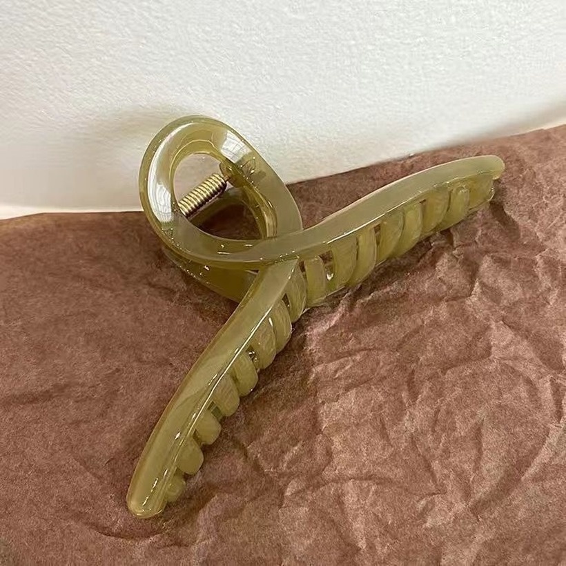 Kẹp Tóc Hình Cá Mập Cỡ Lớn Phong Cách Hàn Quốc Thời Trang Cho Nữ