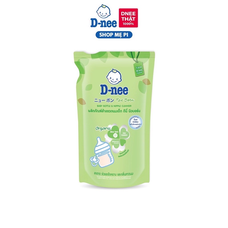 Nước rửa bình sữa Dnee túi 600ml và chai 620ml