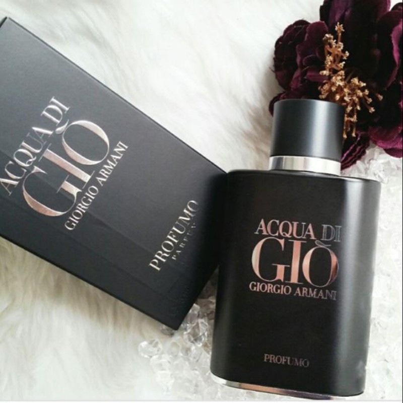 Nước hoa nam AQUA DI GIÒ Đen, nhẹ nhàng, tươi mát nam tính - 100ml | Thế Giới Skin Care