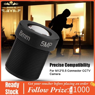 Bamaxis Camera ống kính an ninh CCTV 8mm 5MP 1/2.5\\\'\\\'