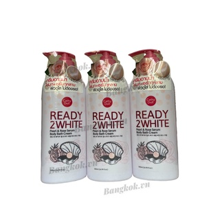 Sữa tắm Cathy doll Ready 2 White Pearl & Rose Serum 500ml