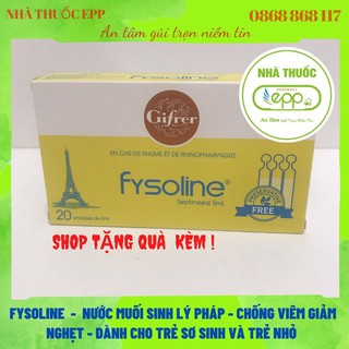 Fysoline vàng - Nước muối sinh lý Pháp