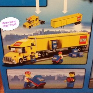 Xếp hình Xe container chở hàng mã số 02036