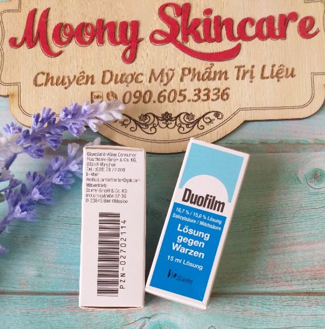 Duofilm 15ml bôi hạt cơm mụn cóc