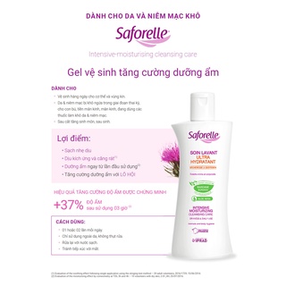 Dung Dịch Vệ Sinh Saforelle 100ml - 250ml