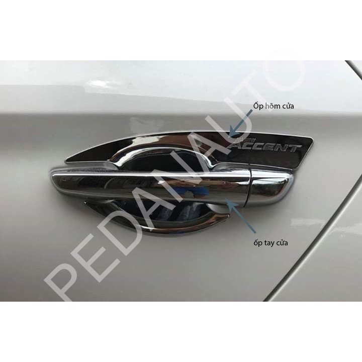 Ốp Tay Và Hõm Cửa Xe Accent 2018 2019 2020