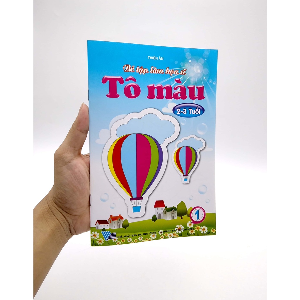 Sách Bé Tập Làm Họa Sĩ Tô Màu