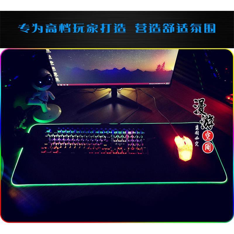 Miếng Lót Chuột Chơi Game Msi Red Dragon Màu Rgb Phát Sáng