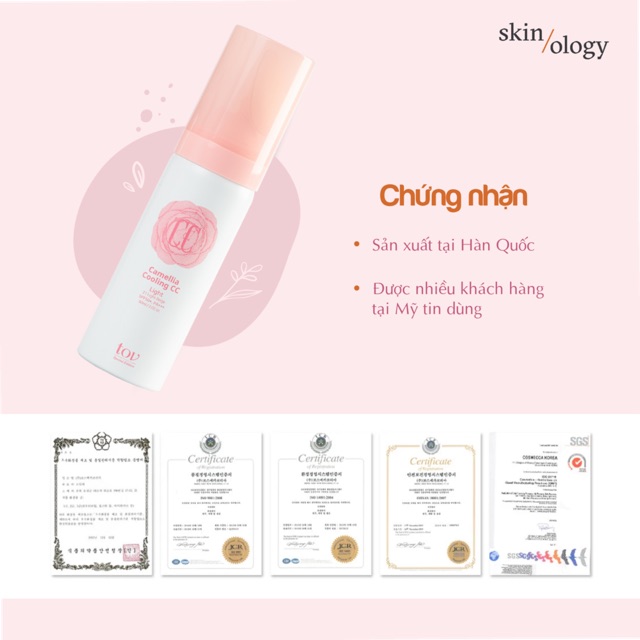 TRANG ĐIỂM TOV CAMELLIA COOLING CC WITH COOLING TECHNOLOGY | BigBuy360 - bigbuy360.vn