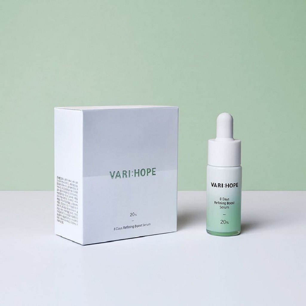 Tinh Chất AHA BHA PHA VariHope 8 Days Refining Boost Serum 15ml