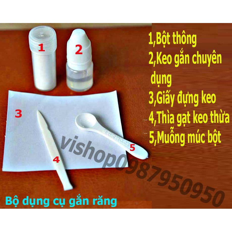 -KEO GẮN RĂNG NANH GIẢ- KEO DÁN RĂNG GIẢ-KEO GẮN RĂNG KHỂNH