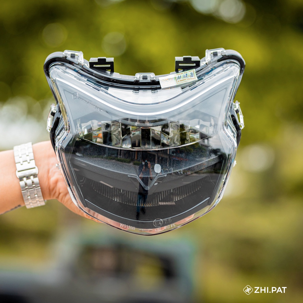 Chóa đèn led Vision 2020, 2021, 2022 đèn pha led VS 2 tầng Zhi.pat chính hãng - Bảo Hành 1 Năm