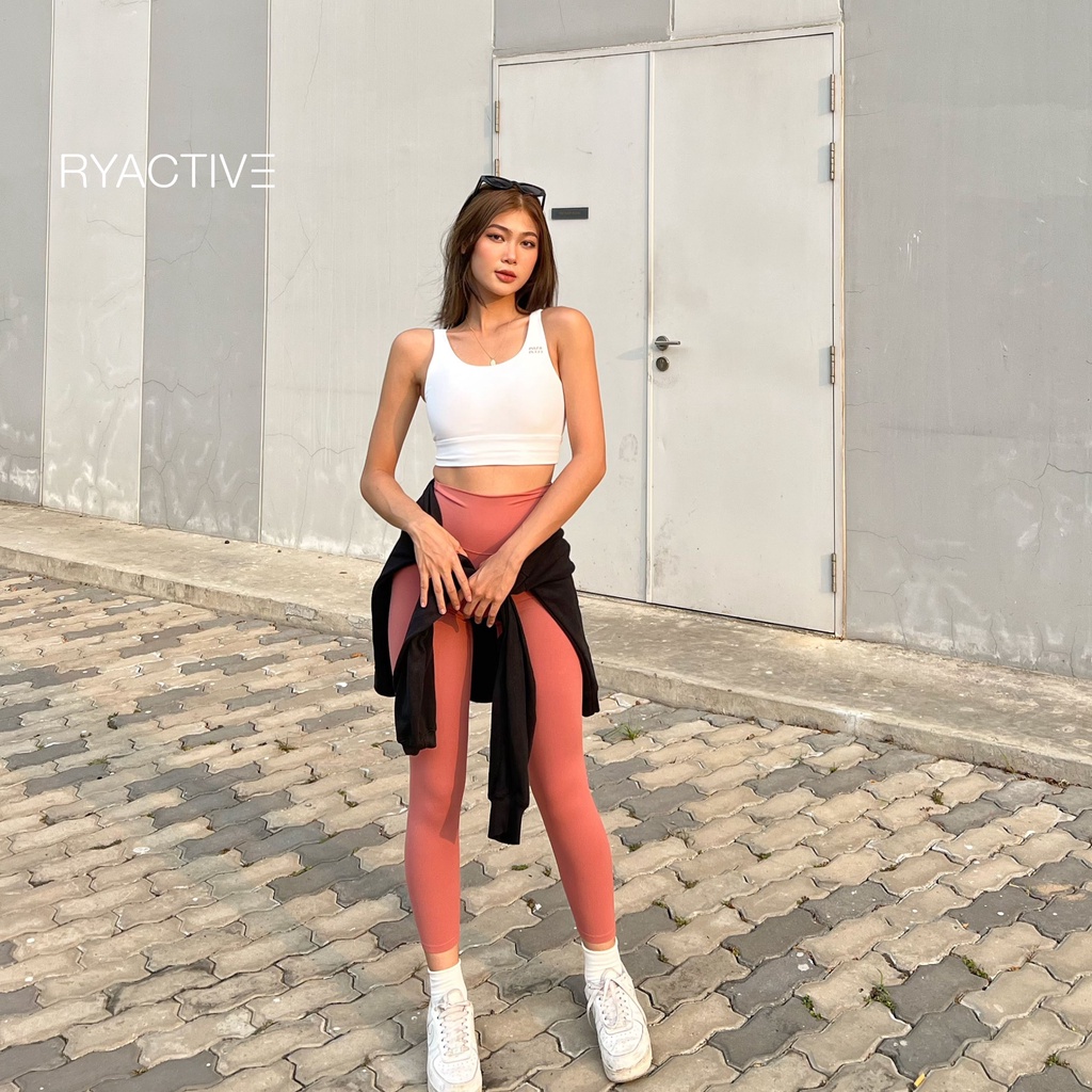 Quần tập yoga/thể thao lưng cao RYACTIVE - RYA Legging Rose